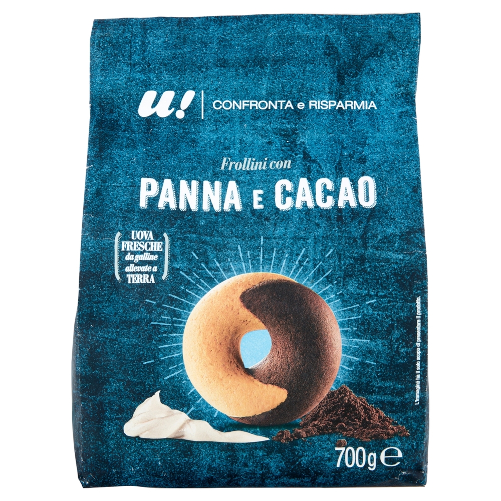 Frollini con Panna e Cacao U! Confronta e Risparmia