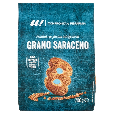 Frollini con Farina Integrale di Grano Saraceno U! Confronta e Risparmia