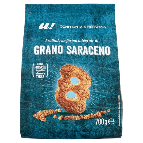 Frollini con Farina Integrale di Grano Saraceno U! Confronta e Risparmia