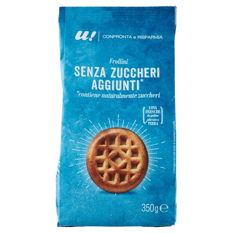 Frollini Senza Zuccheri Aggiunti U! Confronta e Risparmia