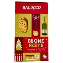 Balocco Buone Feste il Panettone 750 g & Gran Dessert Contri 75 cl