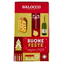 Balocco Buone Feste il Panettone 750 g & Gran Dessert Contri 75 cl