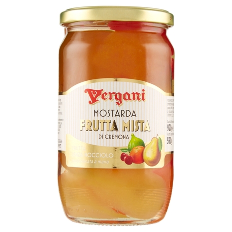 Vergani Mostarda Frutta Mista di Cremona 920 g