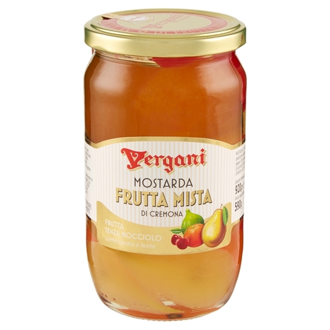 Vergani Mostarda Frutta Mista di Cremona 920 g