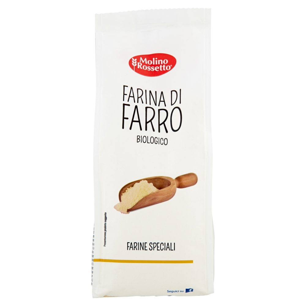 Molino Rossetto Farine Speciali Farina di Farro Biologico 500 g