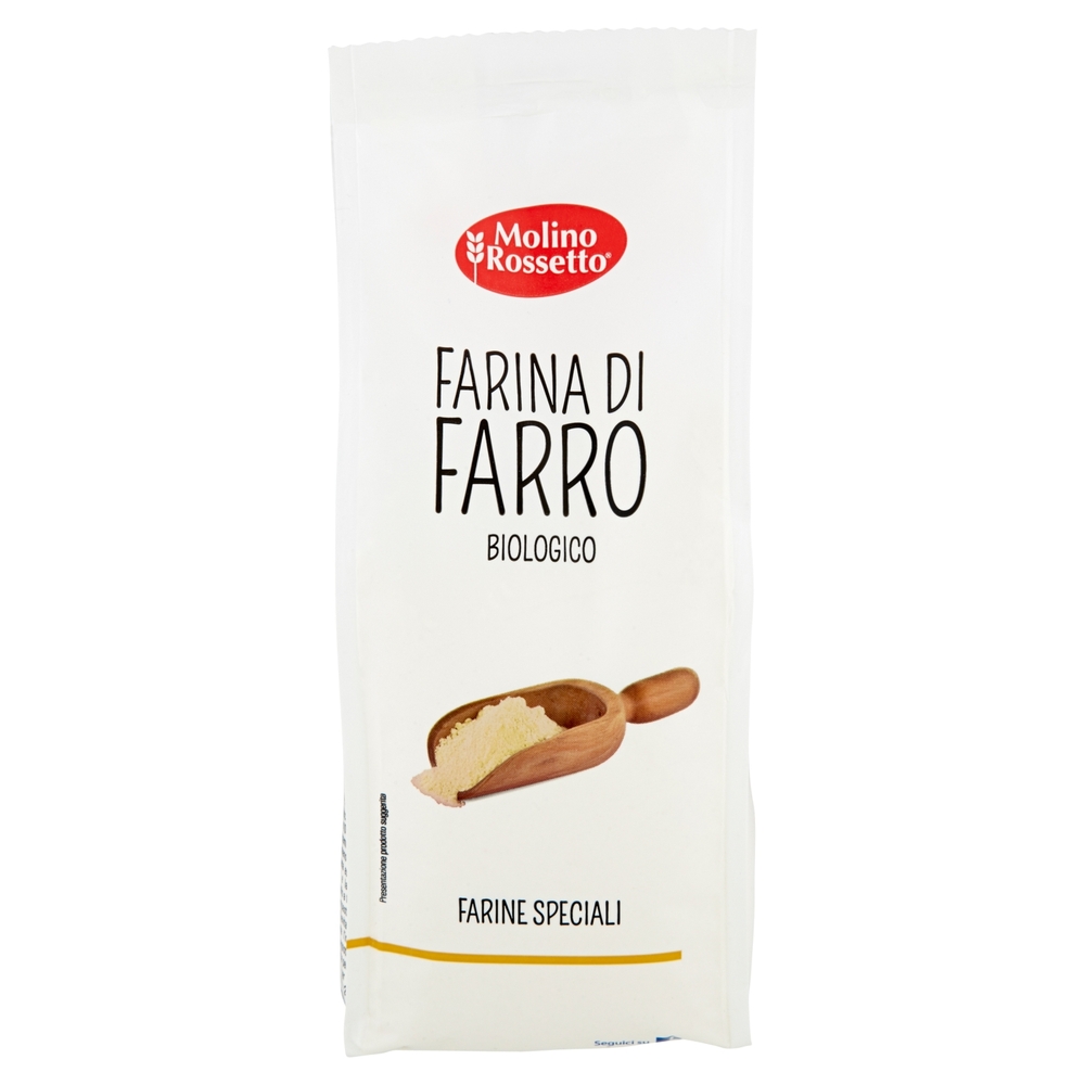 Molino Rossetto Farine Speciali Farina di Farro Biologico 500 g