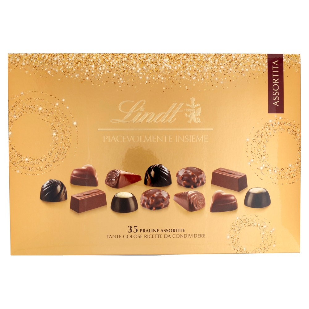 Lindt Piacevolmente Insieme Cioccolatini assortiti Scatola regalo 337 g