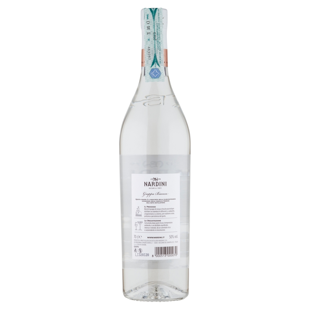 Nardini Grappa Bianca 70 cl