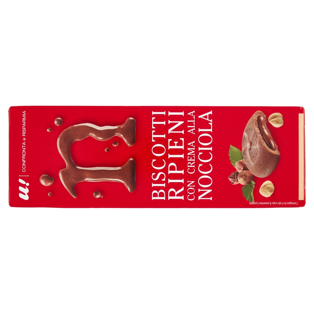Biscotti Ripieni con Crema alla Nocciola U! Confronta e Risparmia