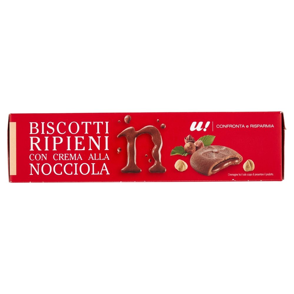 Biscotti Ripieni con Crema alla Nocciola U! Confronta e Risparmia