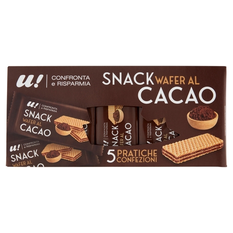Snack Wafer al Cacao U! Confronta e Risparmia