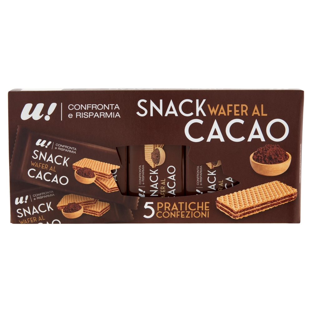 Snack Wafer al Cacao U! Confronta e Risparmia
