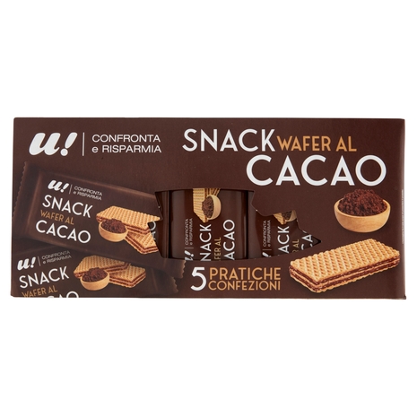 Snack Wafer al Cacao U! Confronta e Risparmia