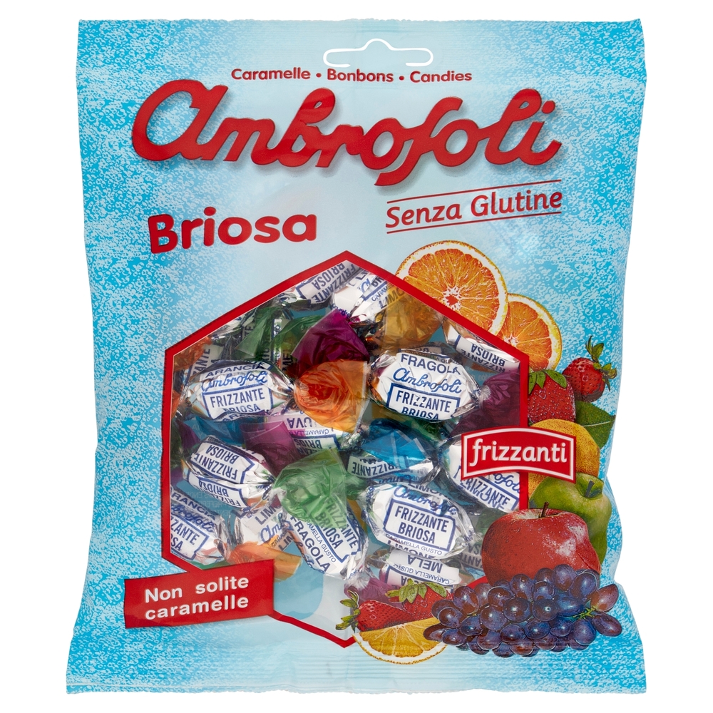 Ambrosoli Caramelle Briosa frizzanti  150 g