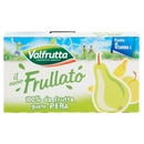Valfrutta il nuovo Frullato 100% da frutta gusto Pera 3 x 125 ml
