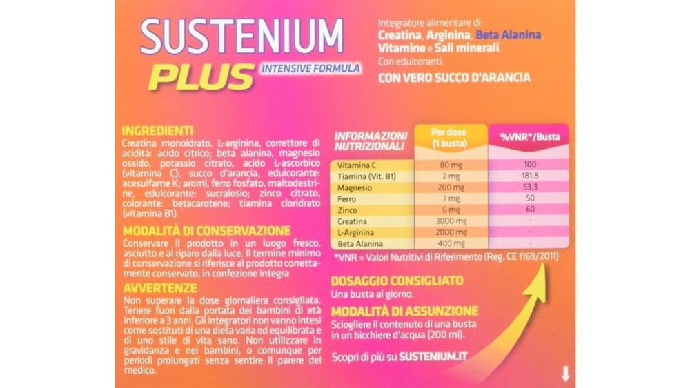 Sustenium Plus Int.Form 22Bs