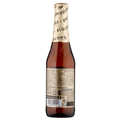 LEFFE BLONDE Birra bionda belga d'abbazia doppio malto bottiglia 33cl