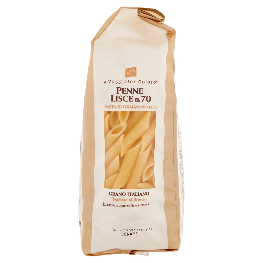 Penne Lisce n.70 di Gragnano IGP Il Viaggiator Goloso