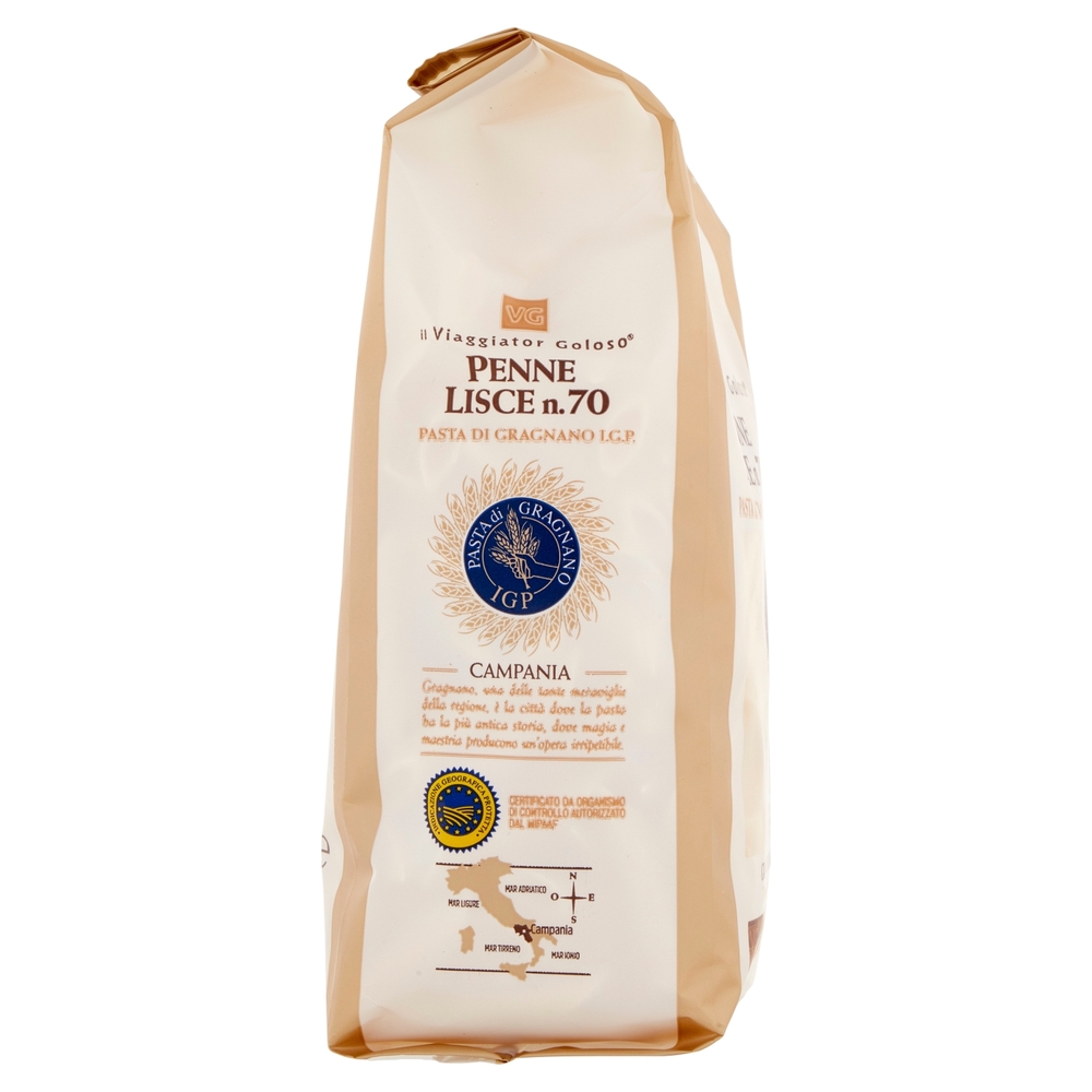 Penne Lisce n.70 di Gragnano IGP Il Viaggiator Goloso