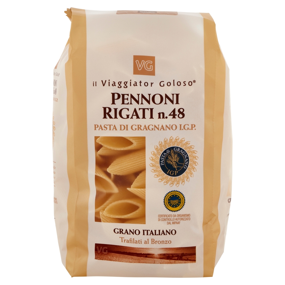 Pennoni Rigati n.48 di Gragnano IGP Il Viaggiator Goloso