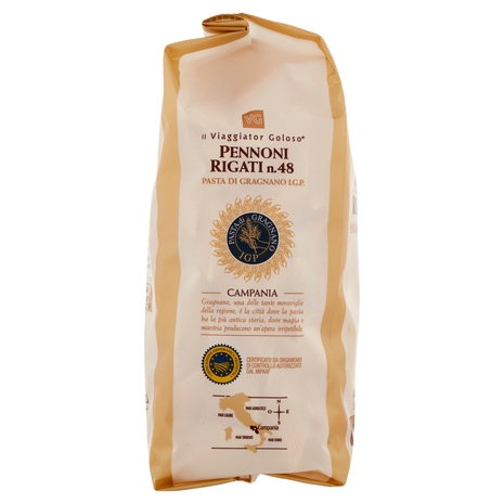 Pennoni Rigati n.48 di Gragnano IGP Il Viaggiator Goloso