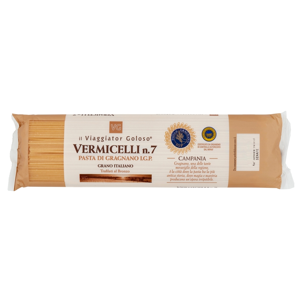 Vermicelli n.7 di Gragnano IGP Il Viaggiator Goloso
