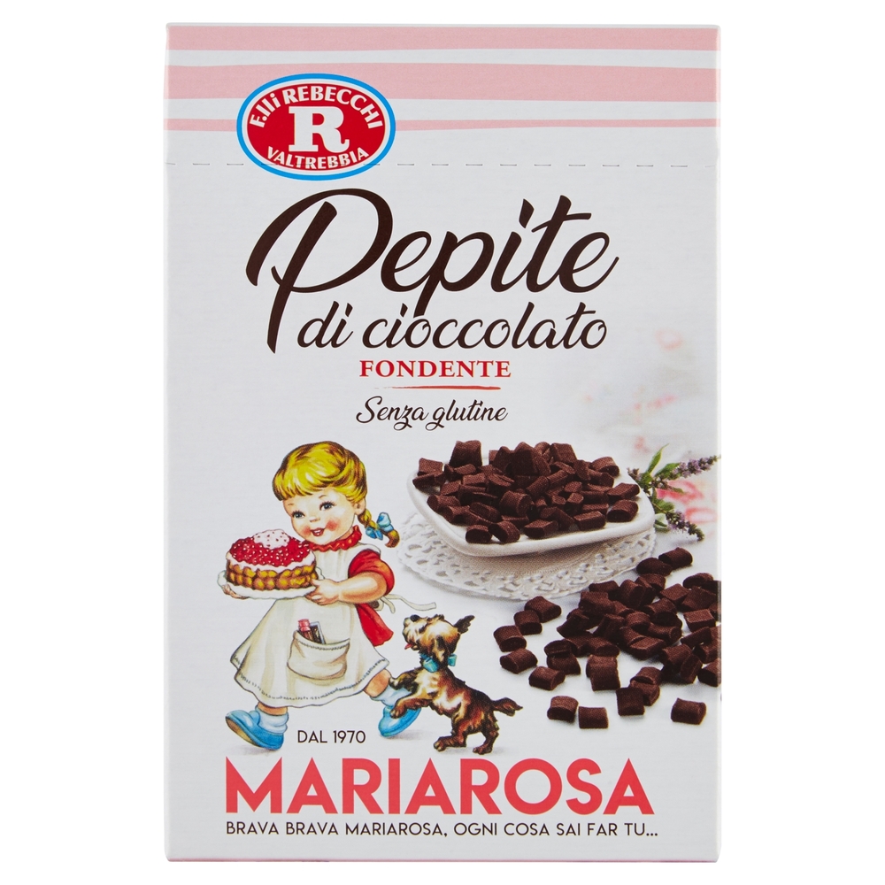 Mariarosa Pepite di cioccolato Fondente 125 g