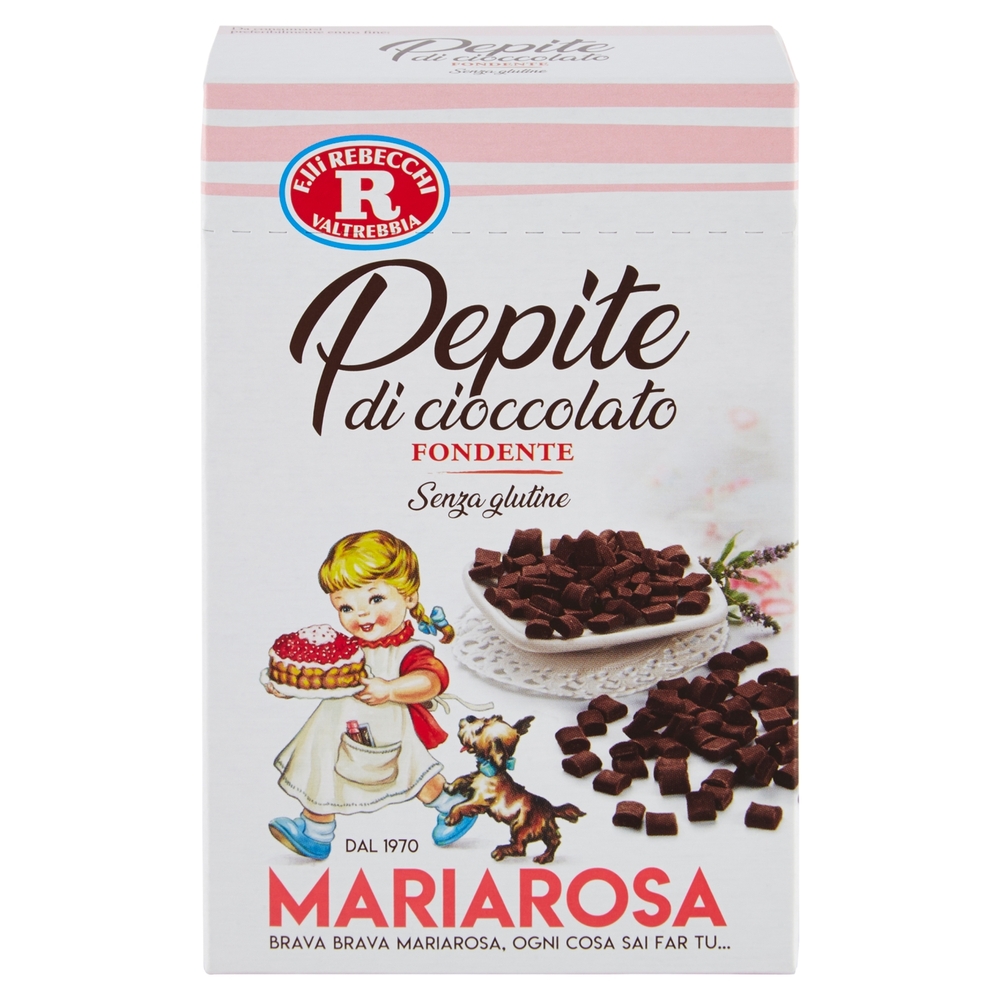 Mariarosa Pepite di cioccolato Fondente 125 g