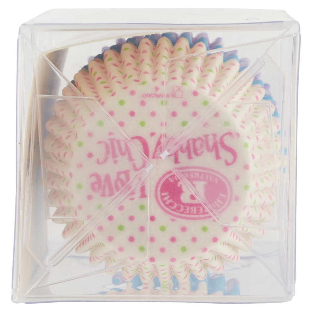 F.lli Rebecchi Valtrebbia I Love Shabby Chic Pirottini in Carta da Forno per Pasticceria 120 pz