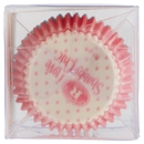F.lli Rebecchi Valtrebbia I Love Shabby Chic Pirottini in Carta da Forno per Pasticceria 80 pz