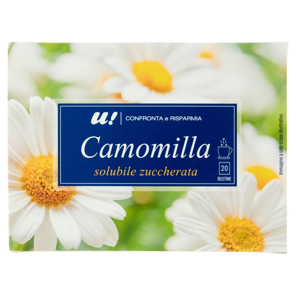 Camomilla Solubile Zuccherata U! Confronta e Risparmia