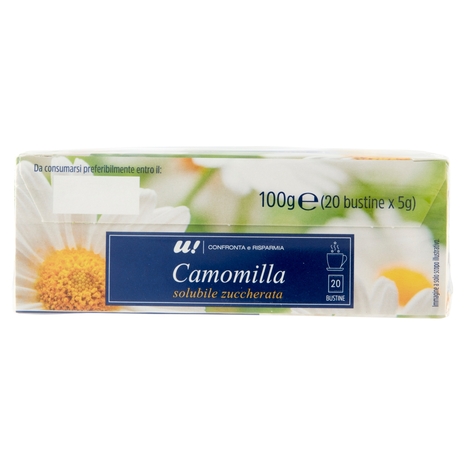 Camomilla Solubile Zuccherata U! Confronta e Risparmia