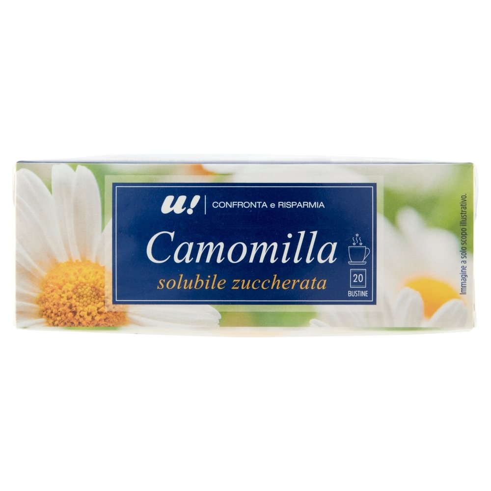 Camomilla Solubile Zuccherata U! Confronta e Risparmia