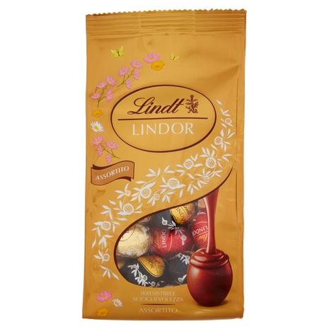 Lindt Lindor Ovetti di cioccolato Pasqua Cioccolatini assortiti 180g