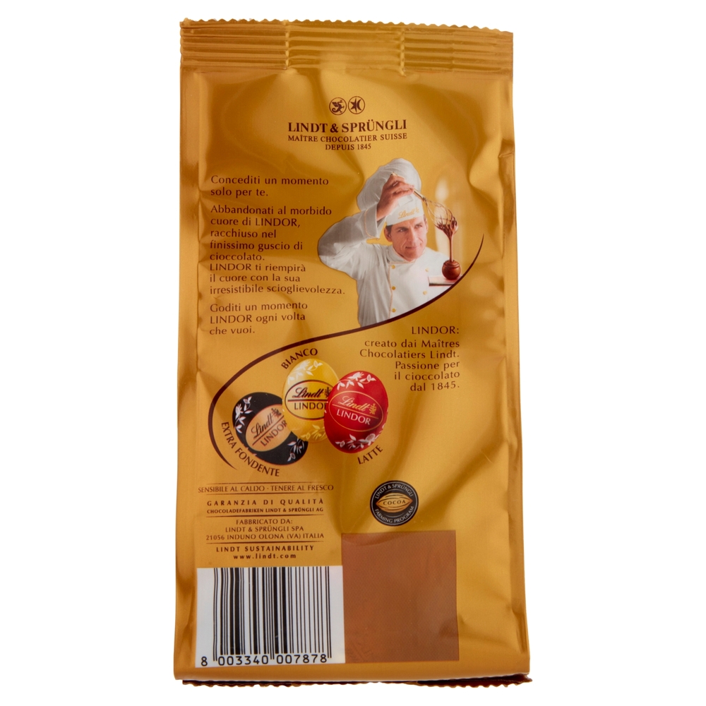 Lindt Lindor Ovetti di cioccolato Pasqua Cioccolatini assortiti 180g
