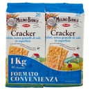 Mulino Bianco Cracker Salati Senza Granelli di Sale in Superficie Bipacco 2x500g