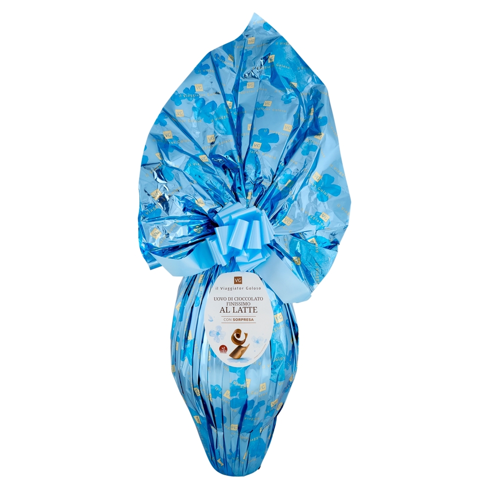 Uovo di Cioccolato Finissimo al Latte Il Viaggiator Goloso