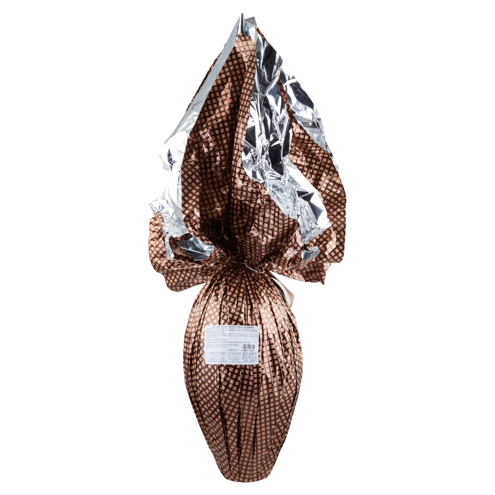 Uovo di Cioccolato Extra Fondente 3 Kg Il Viaggiator Goloso