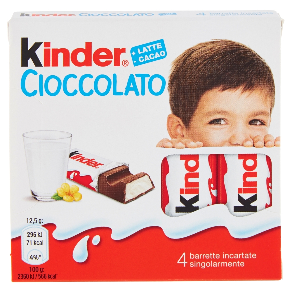 Kinder Cioccolato 4 x 12,5 g