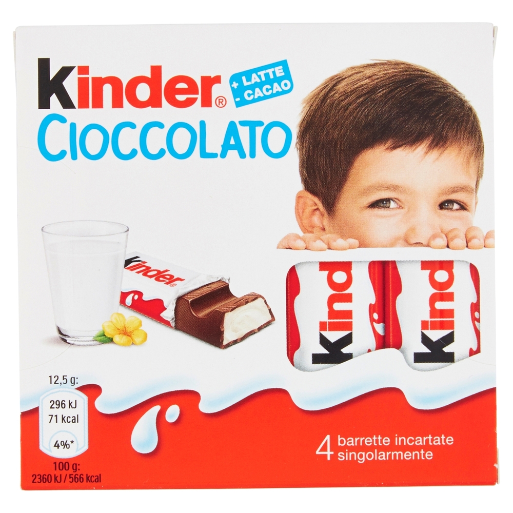 Kinder Cioccolato 4 x 12,5 g