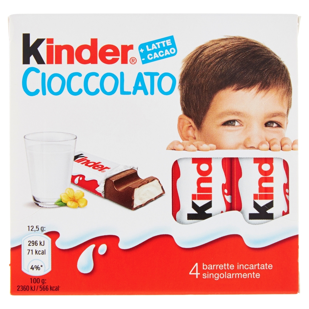 Kinder Cioccolato 4 x 12,5 g