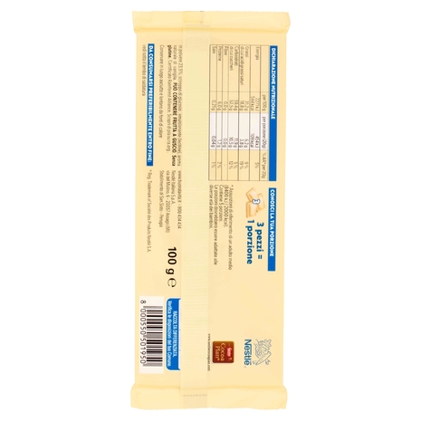 NESTLÉ Galak Tavoletta di Cioccolato Bianco 100 g
