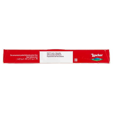 Loacker Milk & Cereals Barrette di Wafer e Cioccolato al Latte con crema al Latte 25gx4