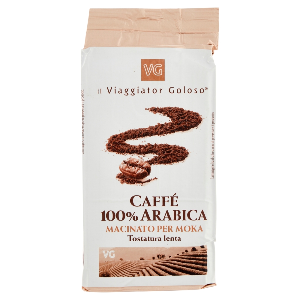 Caffè 100% Arabica Macinato per Moka Il Viaggiator Goloso