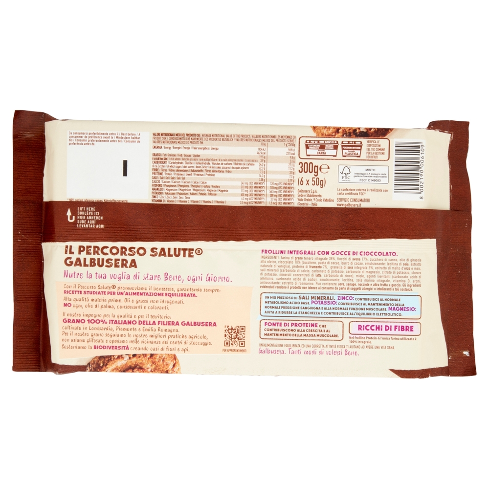Galbusera Protein G 6 x 50 g