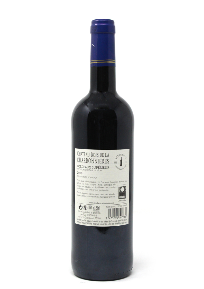 Bordeaux Sup.Charbonniere, 75 cl