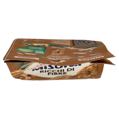 Misura Fibrextra Biscotti Muesli con Cereali, Cioccolato e Frutta 230 g