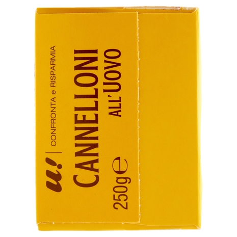 Cannelloni all'Uovo U! Confronta e Risparmia
