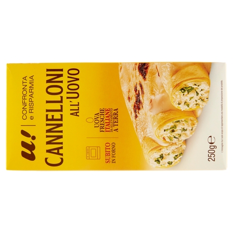 Cannelloni all'Uovo U! Confronta e Risparmia