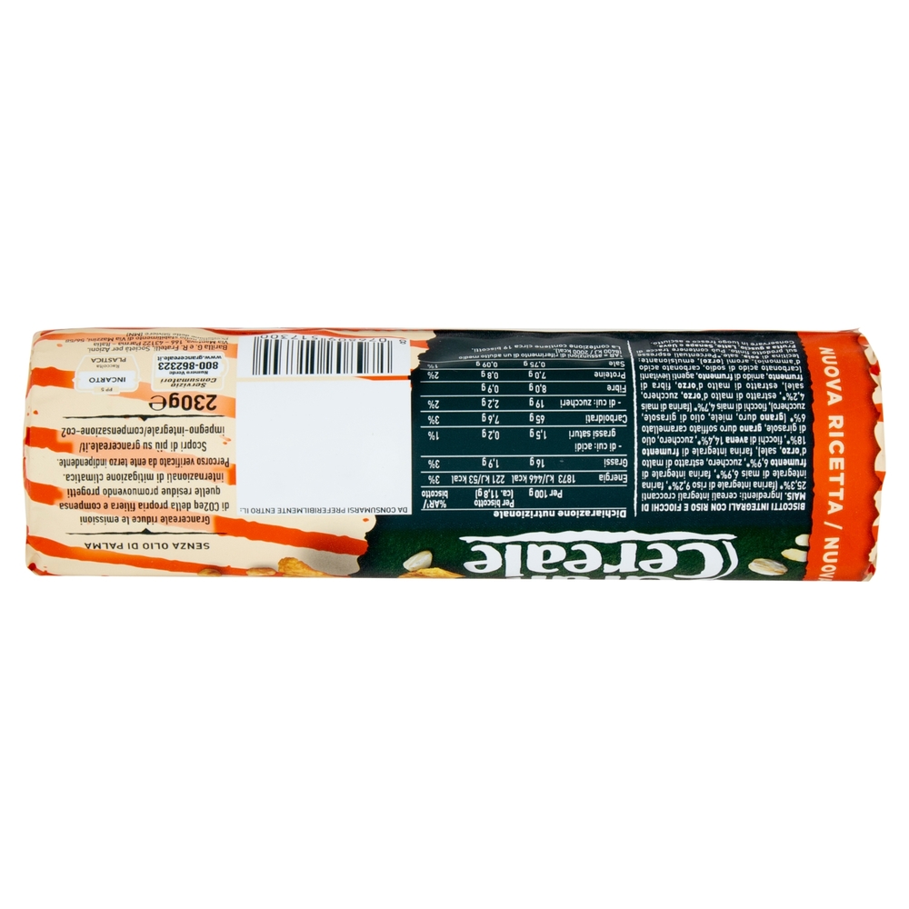 Gran Cereale Biscotti Gran Cereale Riso & Cornflakes Tubo 230g
